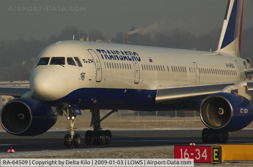 RA-64509, 2006 Tupolev Tu-214 C/N 42305009, TRANSAERO  Tupolev Tu-214
