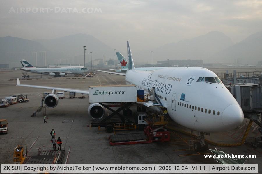 ZK-SUI, Boeing 747-441 C/N 24957, Air New Zealand
