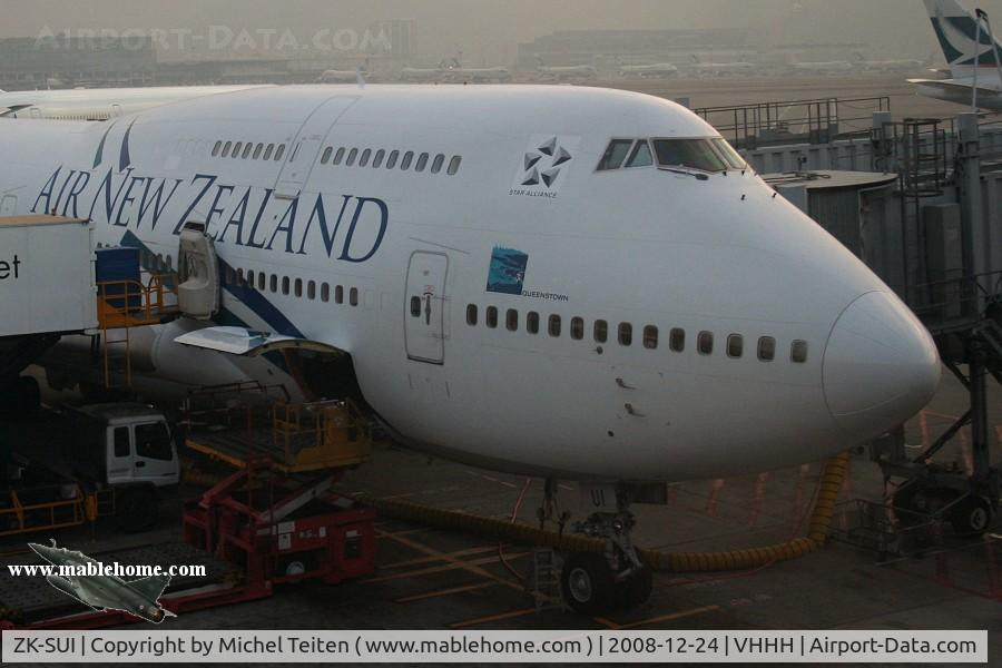 ZK-SUI, Boeing 747-441 C/N 24957, Air New Zealand