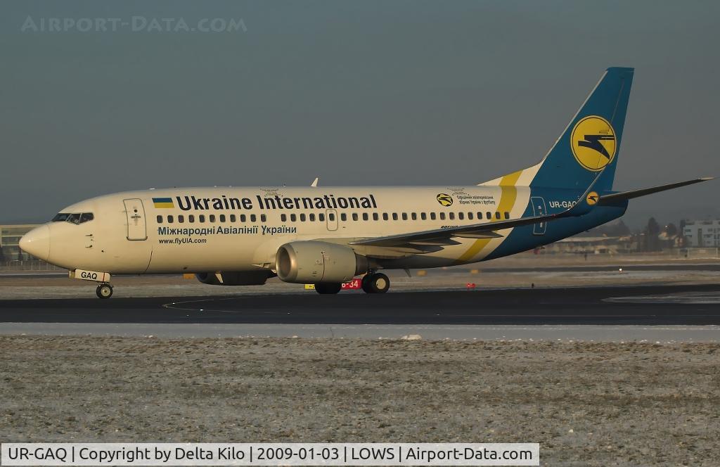 UR-GAQ, 1997 Boeing 737-33R C/N 28869, Ukraine International