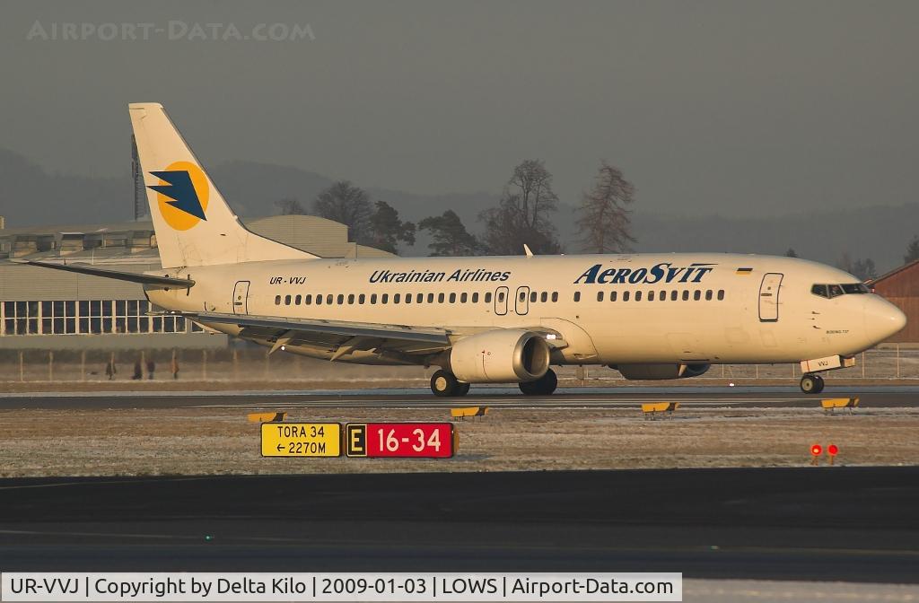 UR-VVJ, 1989 Boeing 737-448 C/N 24474, AEROSVIT