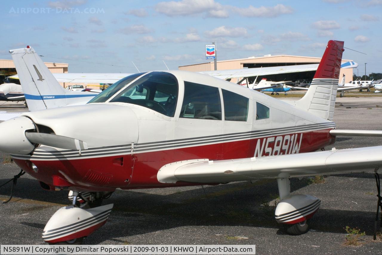 N5891W, 1965 Piper PA-28-150 Cherokee C/N 28-2633, Piper Cherokee