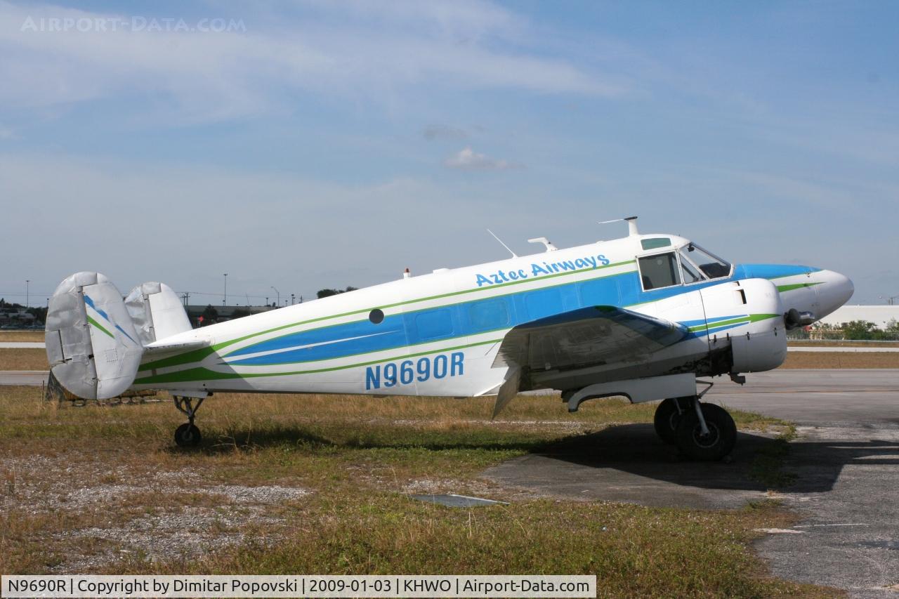 N9690R, 1960 Beech G18S C/N BA-494, /