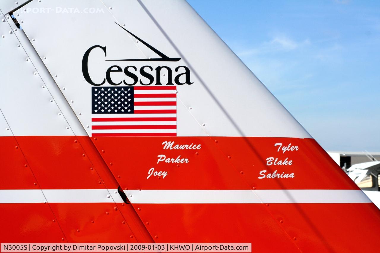 N3005S, 1967 Cessna 150G C/N 15066905, Closeup of tail section