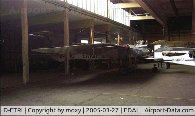 D-ETRI, Etrich Taube C/N Not found D-ETRI, ETRICH TAUBE REPLICA