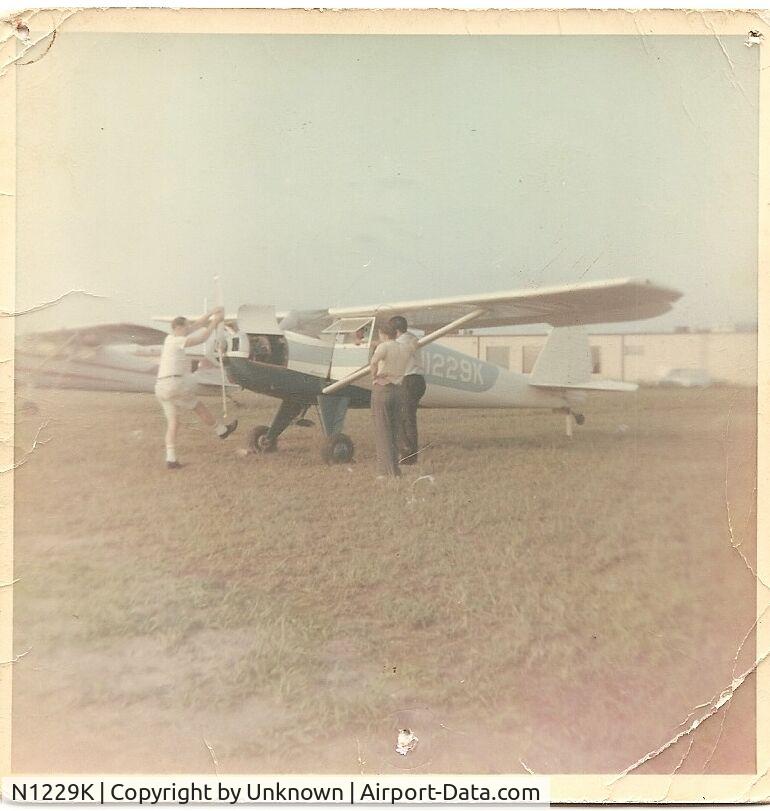 N1229K, 1946 Luscombe 8A C/N 3956, Owners start after rework and new paint Huntsville Alabama