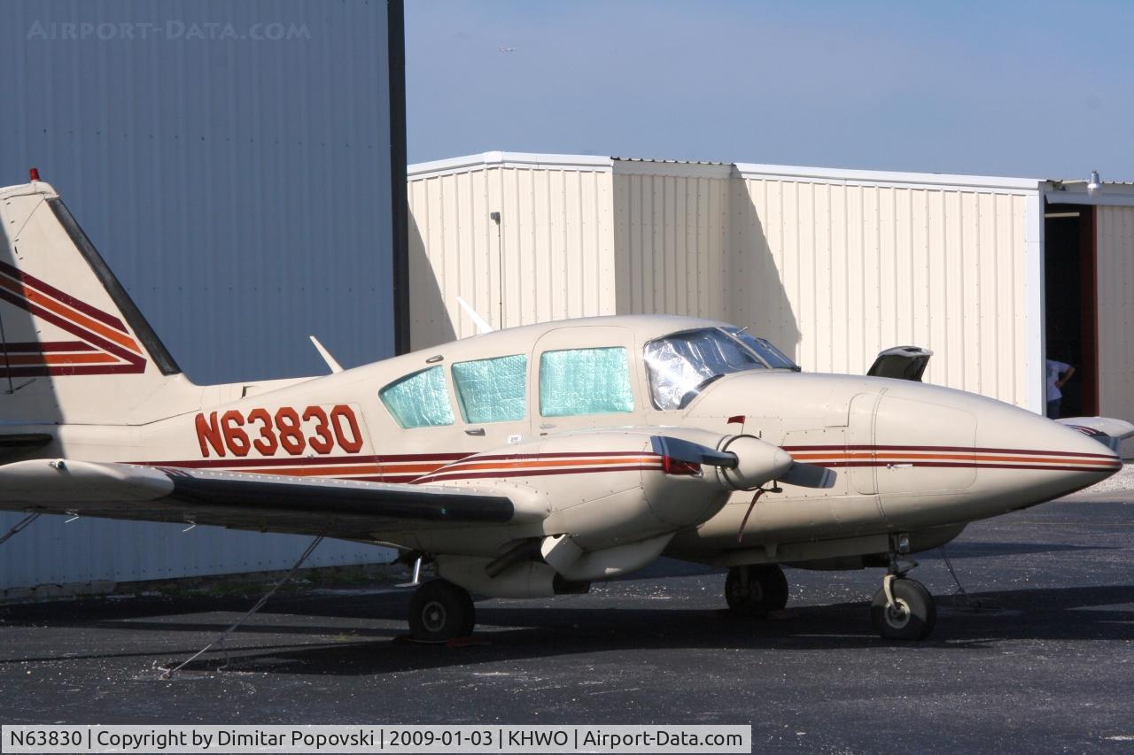 N63830, 1977 Piper PA-23-250 C/N 27-7754148, Piper Aztec