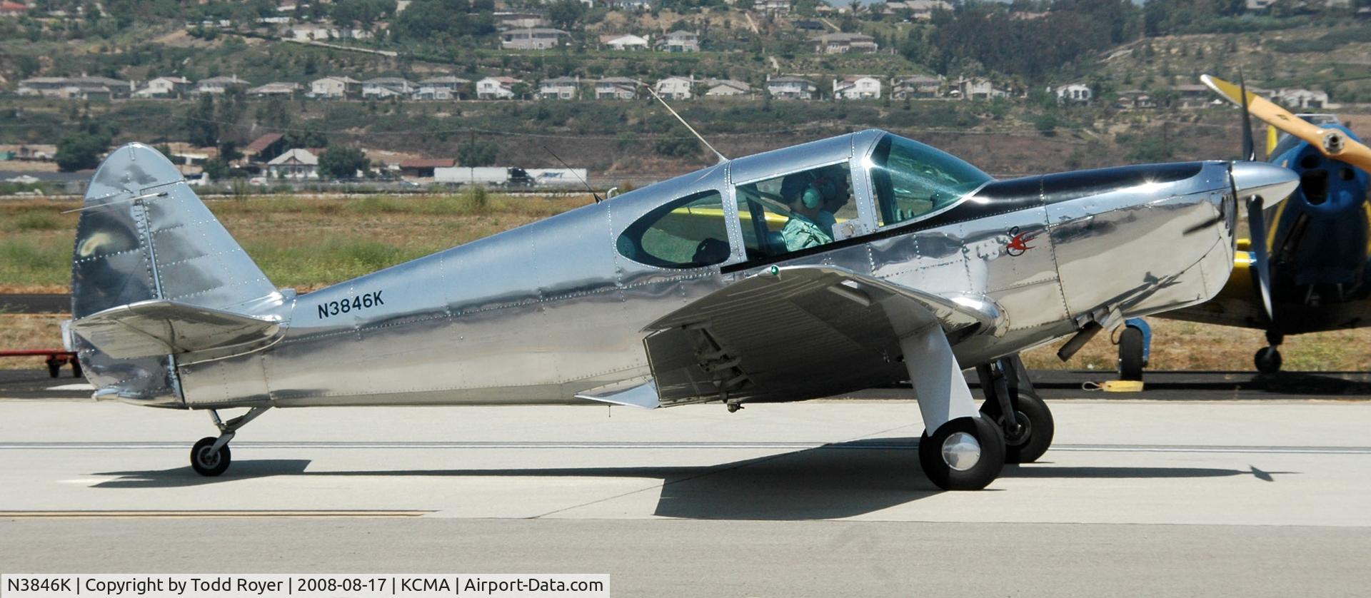 N3846K, 1948 Temco GC-1B Swift C/N 3546, Camarillo Airshow 2008