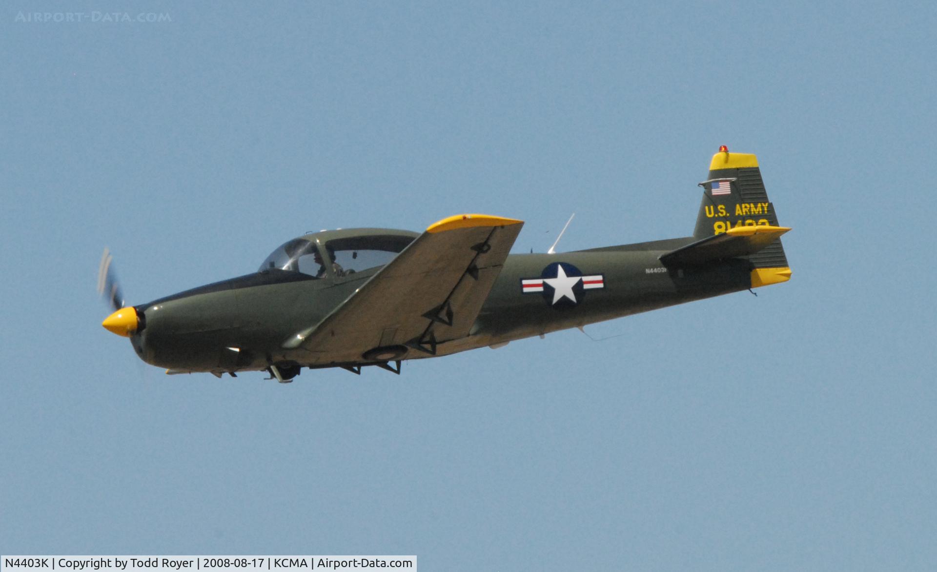 N4403K, 1948 Ryan Navion C/N NAV-4-1403, Camarillo Airshow 2008