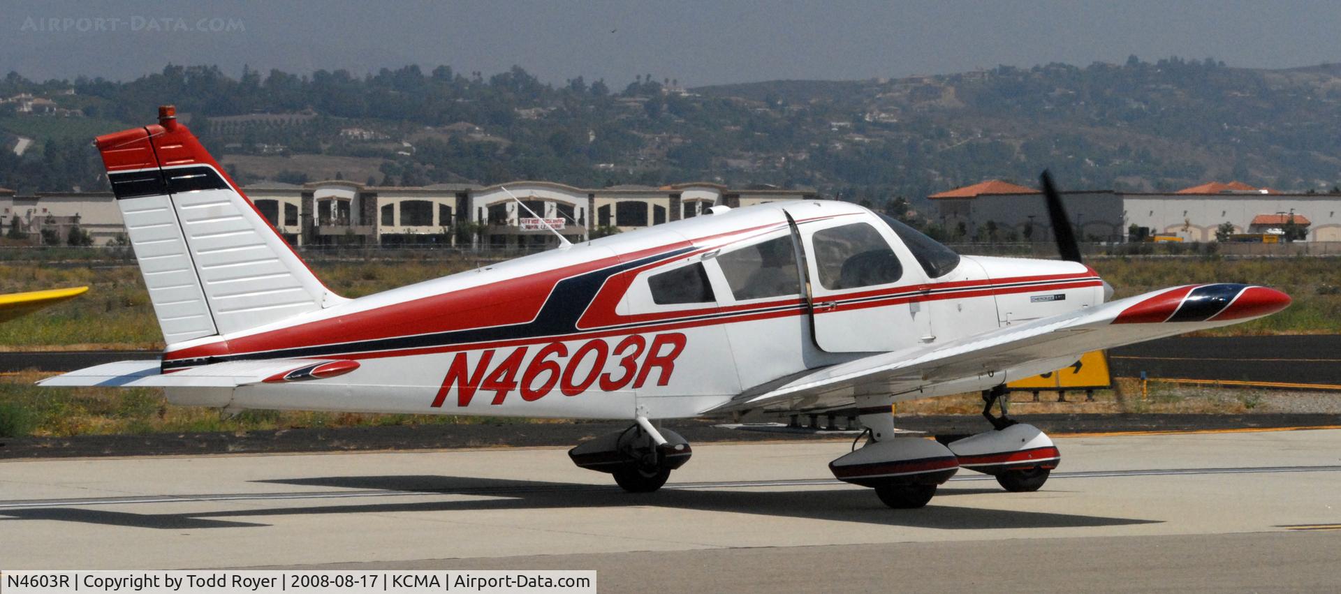N4603R, 1965 Piper PA-28-140 Cherokee C/N 28-21351, Camarillo Airshow 2008