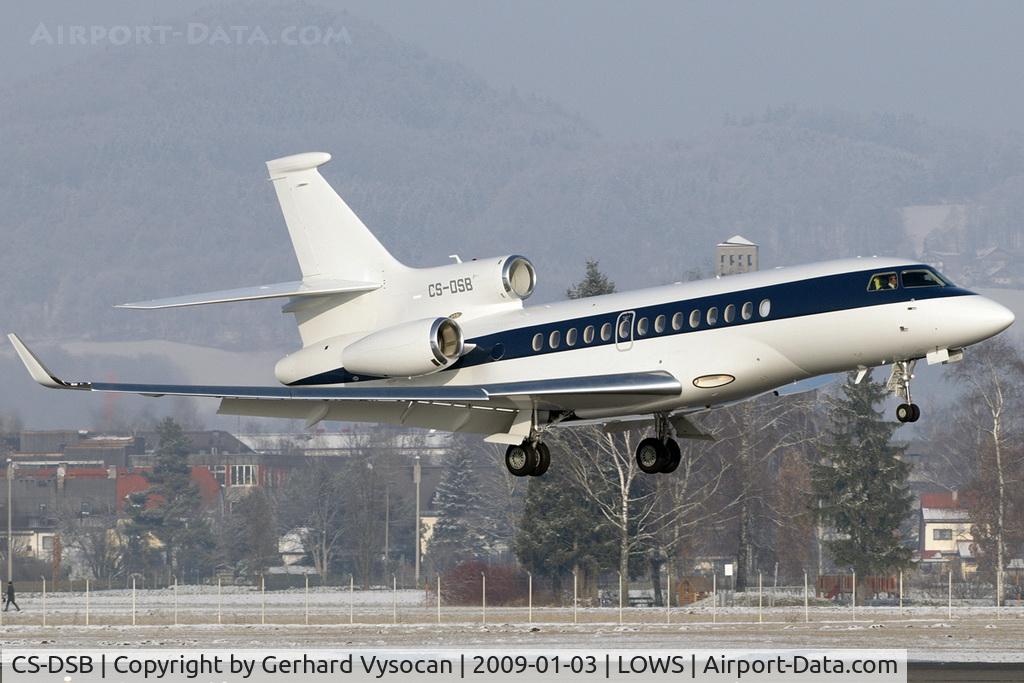 CS-DSB, 2008 Dassault Falcon 7X C/N 43, winter opening 2008