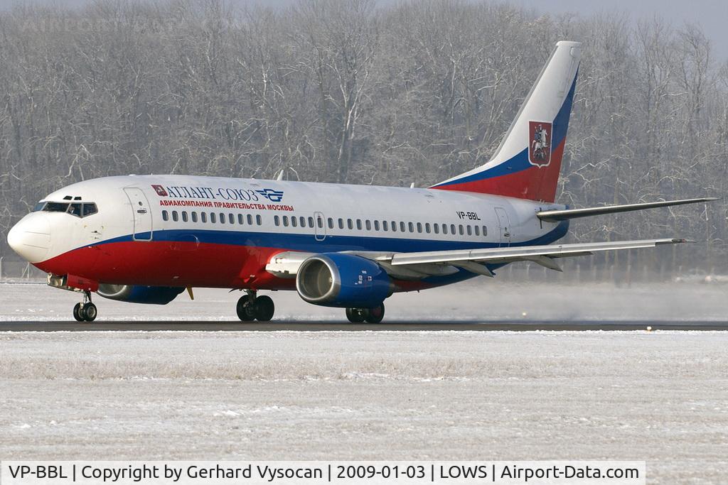 VP-BBL, 1985 Boeing 737-347 C/N 23183, winter opening 2009
