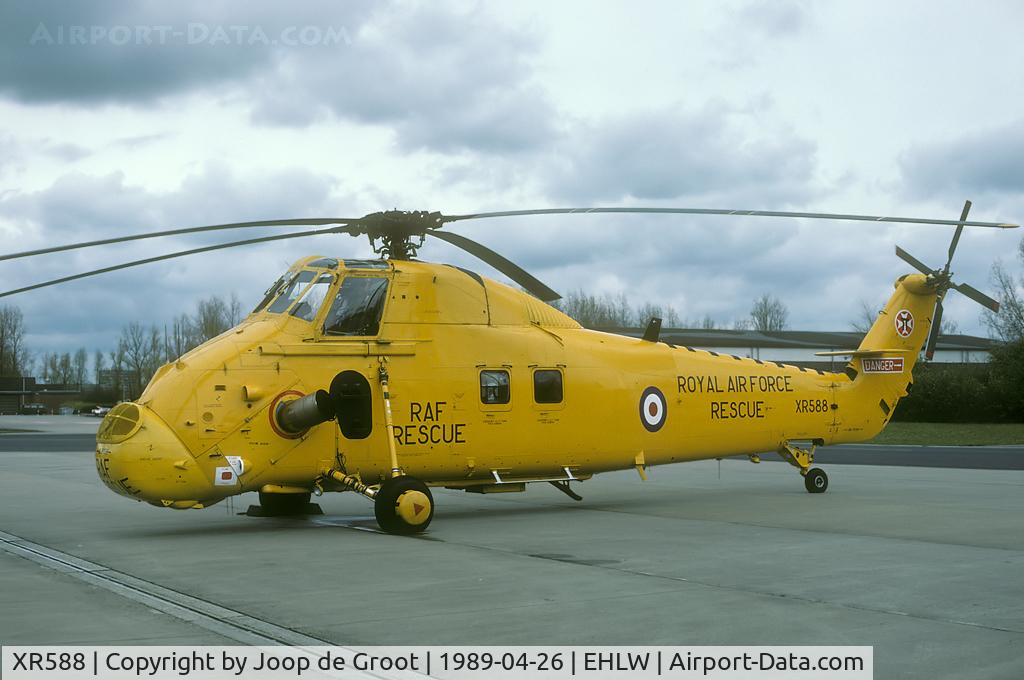XR588, 1962 Westland Wessex HC.2 C/N WA121, Participant of the 1989 SAR Meet held at Leeuwarden.