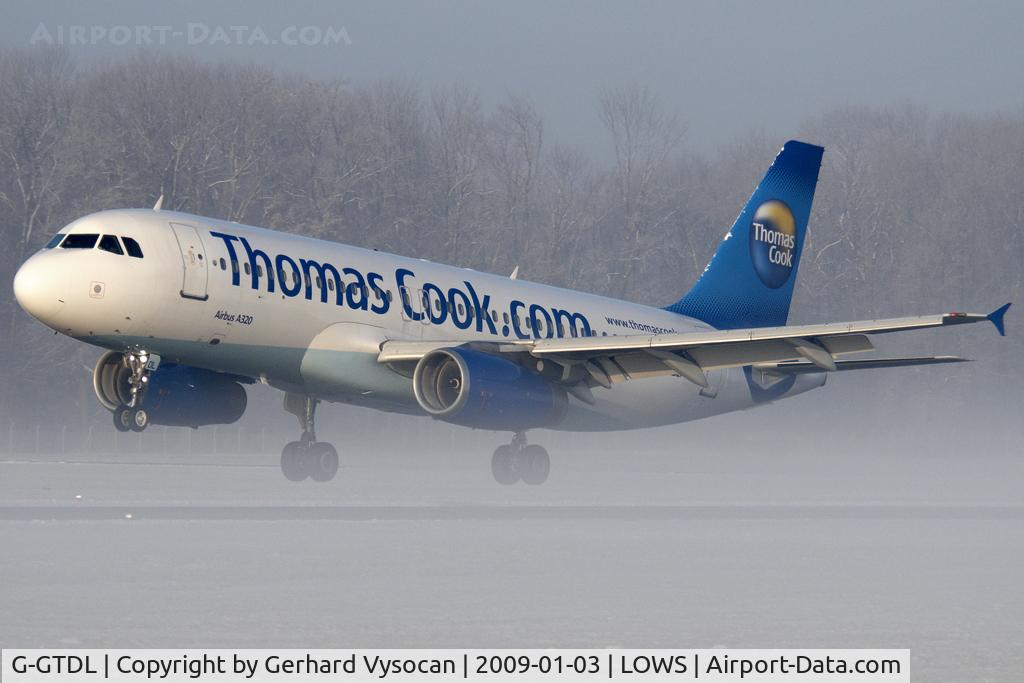 G-GTDL, 1994 Airbus A320-231 C/N 476, winter opening 2009