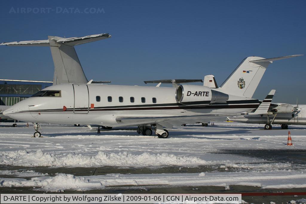 D-ARTE, 1989 Canadair Challenger 601-3A (CL-600-2B16) C/N 5060, visitor