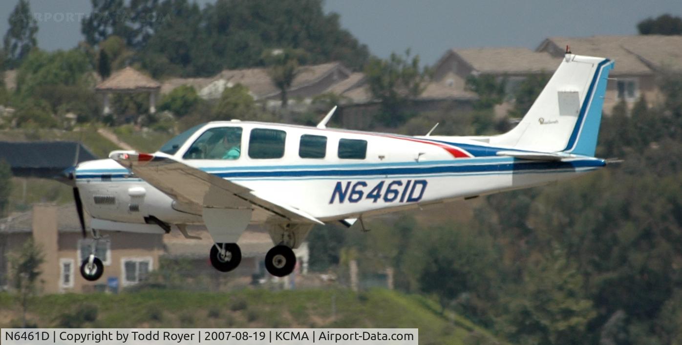 N6461D, 1982 Beech B36TC Bonanza C/N EA-287, Camarillo airshow 2007