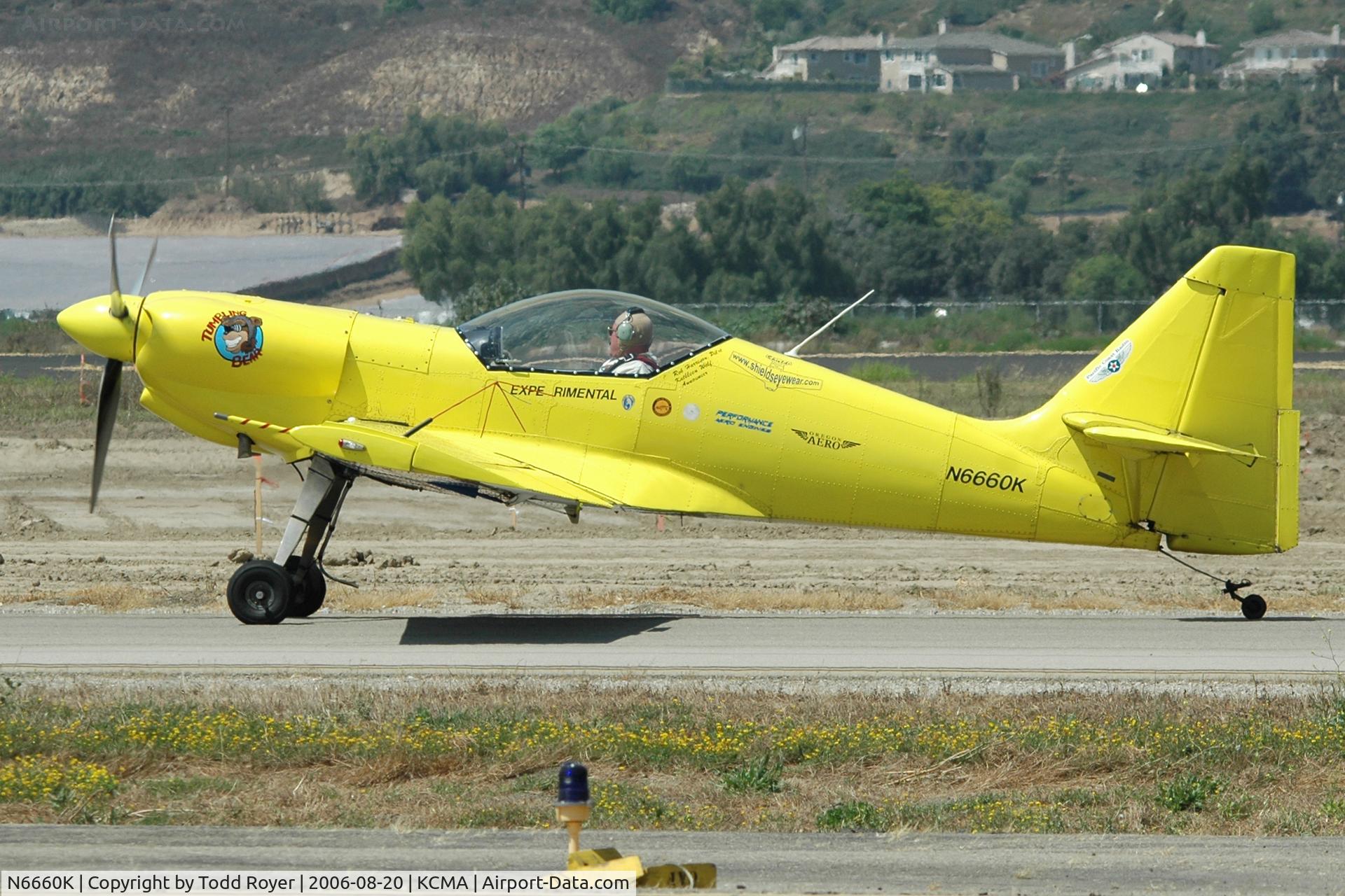 N6660K, 1996 Zlin 50LX C/N 0075, Camarillo Airshow 2006