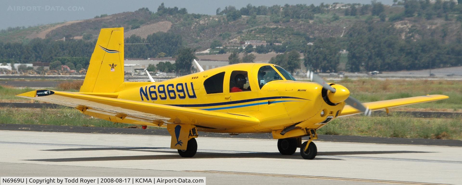 N6969U, 1964 Mooney M20E C/N 329, Camarillo Airshow 2008
