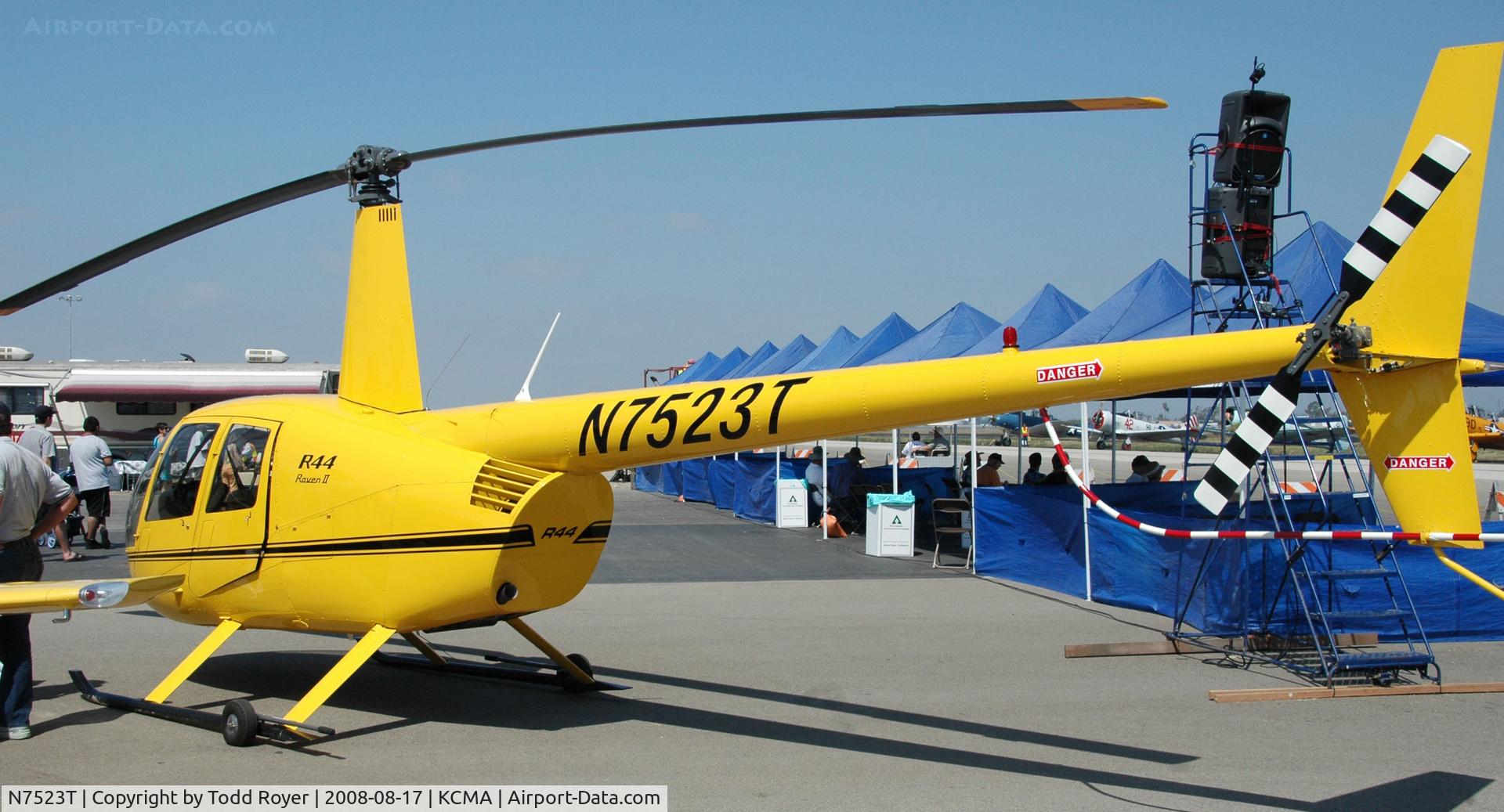 N7523T, 2004 Robinson R44 Raven II C/N 10311, Camarillo Airshow 2008