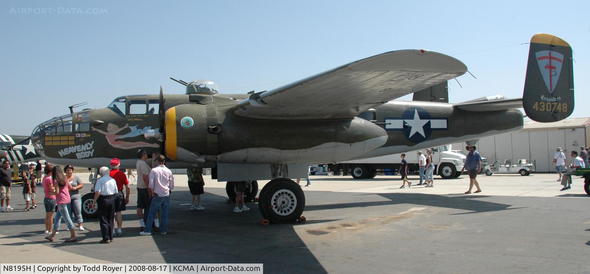 N8195H, 1944 North American TB-25N Mitchell C/N 108-34023 (44-30748), Camarillo Airshow 2008