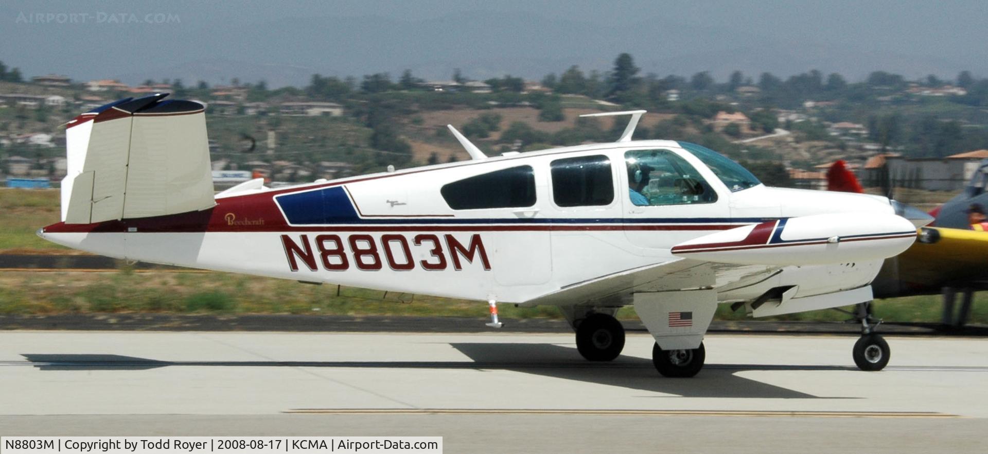 N8803M, 1964 Beech S35 Bonanza C/N D-7328, Camarillo Airshow 2008