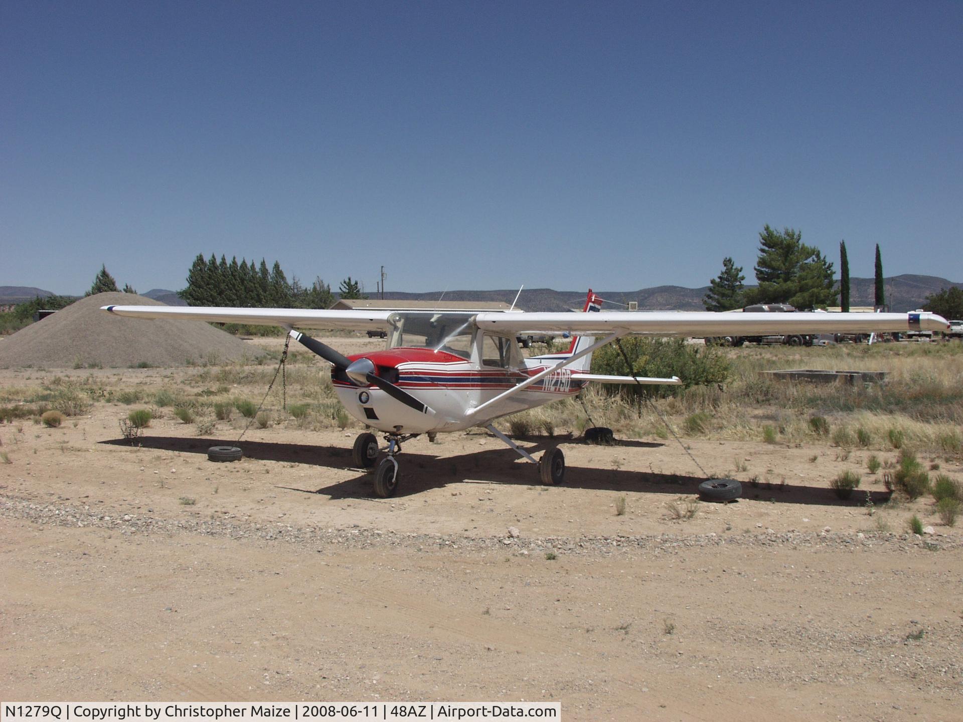 N1279Q, 1971 Cessna 150L C/N 15072579, 1279Q in Rimrock Arizona