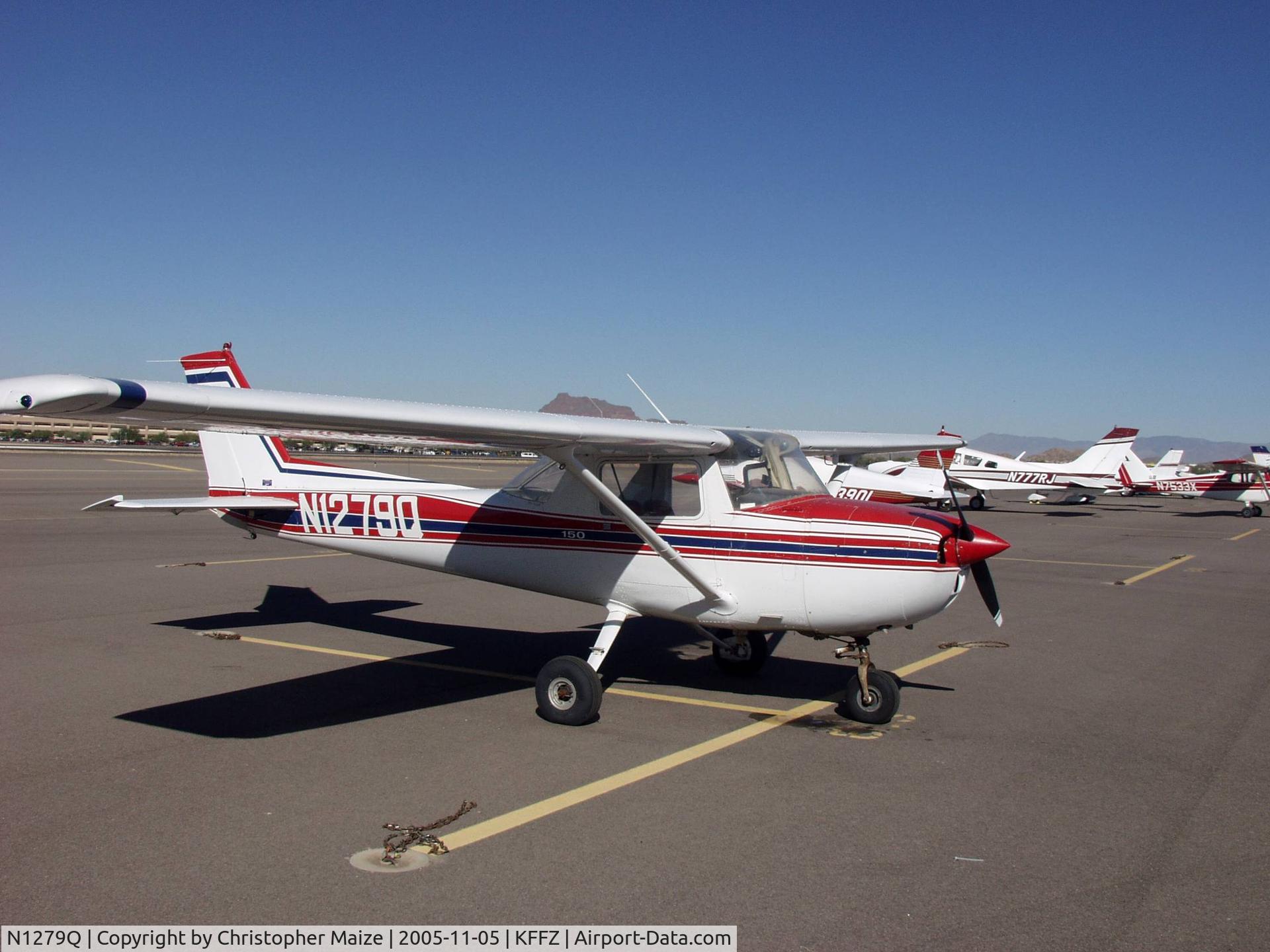 N1279Q, 1971 Cessna 150L C/N 15072579, at Falcon Field in Mesa