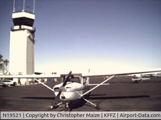 N19521, 1973 Cessna 150L C/N 15074466, 19521 at Arizona Aviation before they repainted it