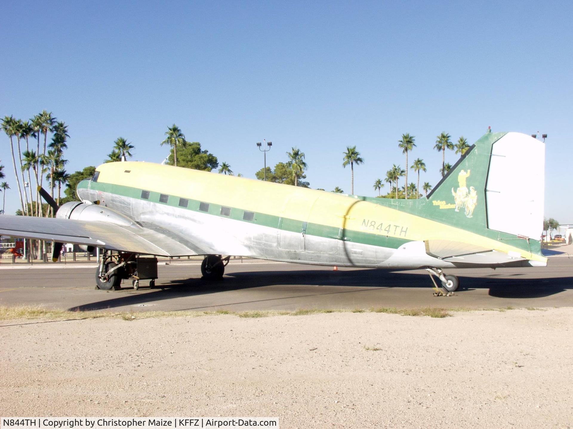 N844TH, 1944 Douglas DC3C-S1C3G (C-47A) C/N 13070, Just out taking pictrures