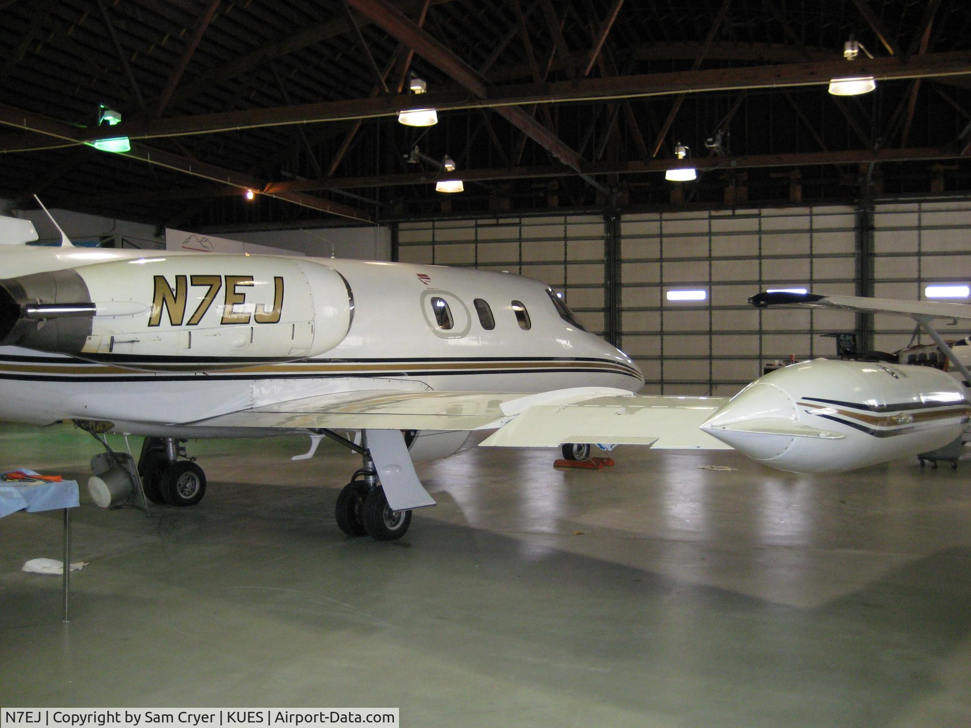 N7EJ, 1976 Gates Learjet 24E C/N 343, In the shop