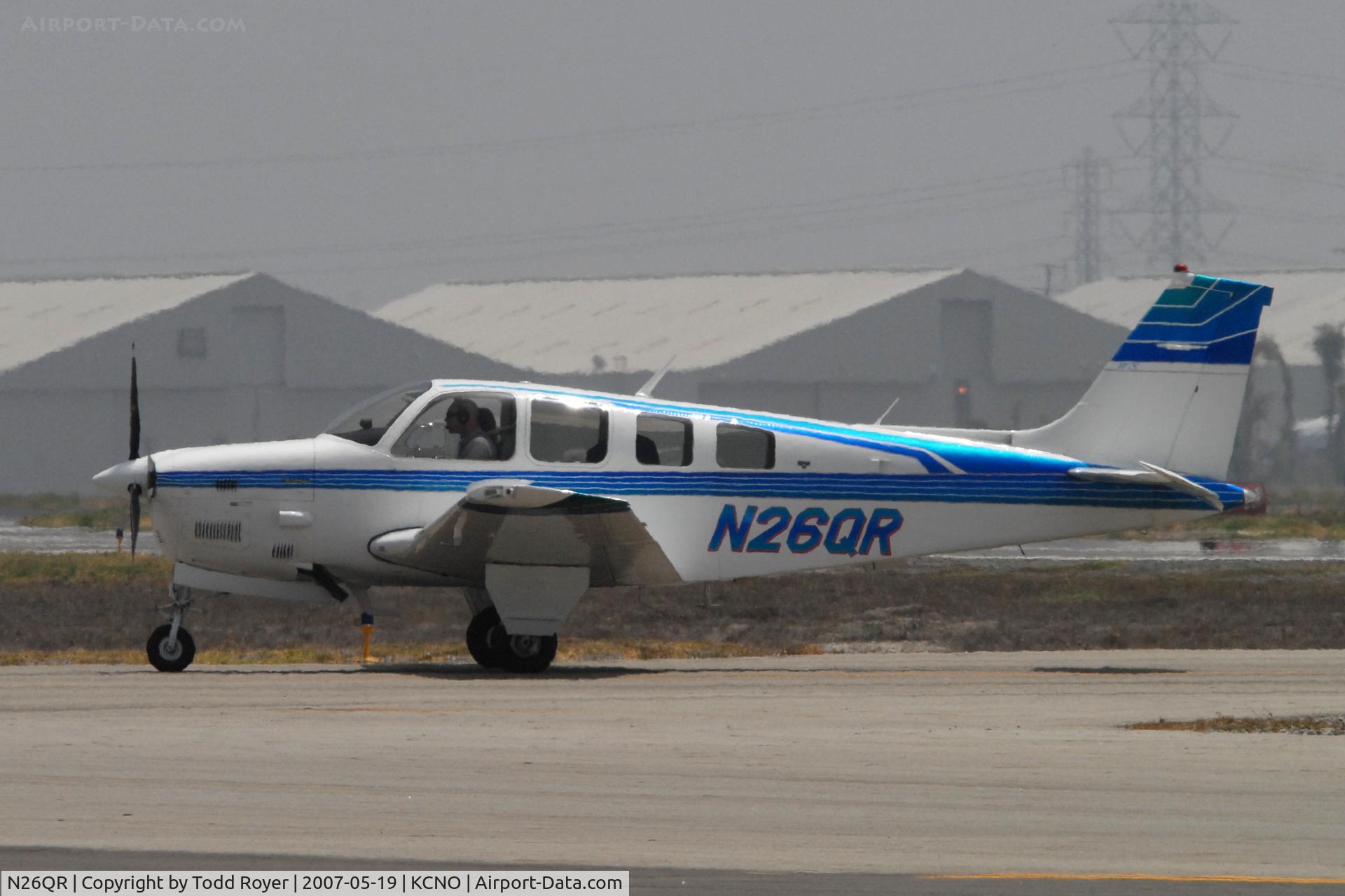 N26QR, 1979 Beech A36TC Bonanza 36 C/N EA-19, Chino Airshow 2007
