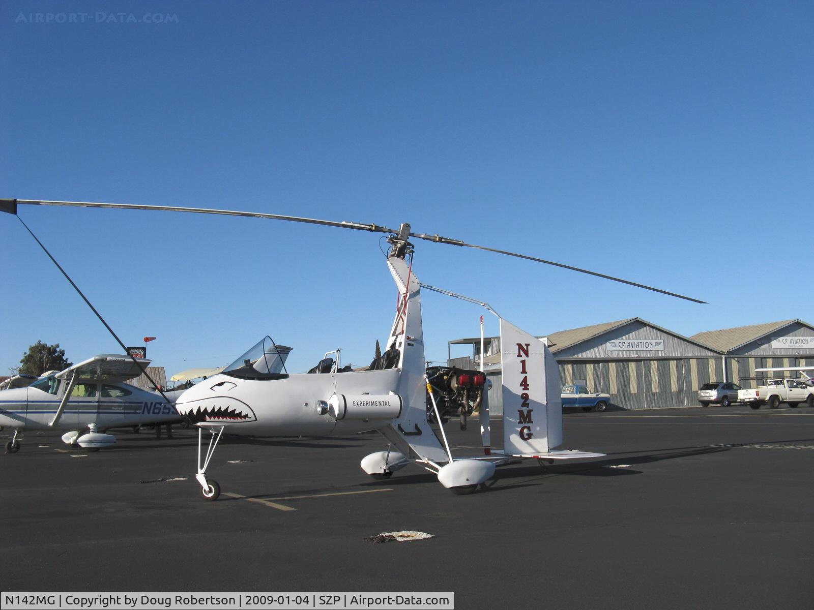 N142MG, 1999 Givans Mark E Predator C/N 1, 1999 Givans PREDATOR Powered Autogyro, Lycoming O-290 pusher engine, Experimental class