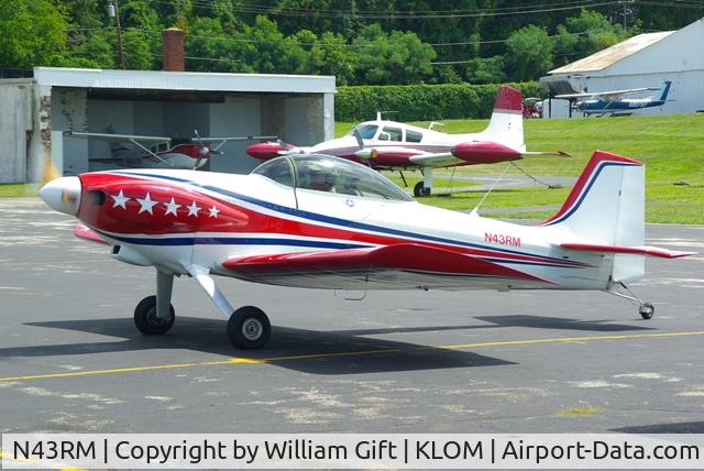 N43RM, 1980 Vans RV-3 C/N 69, KLOM