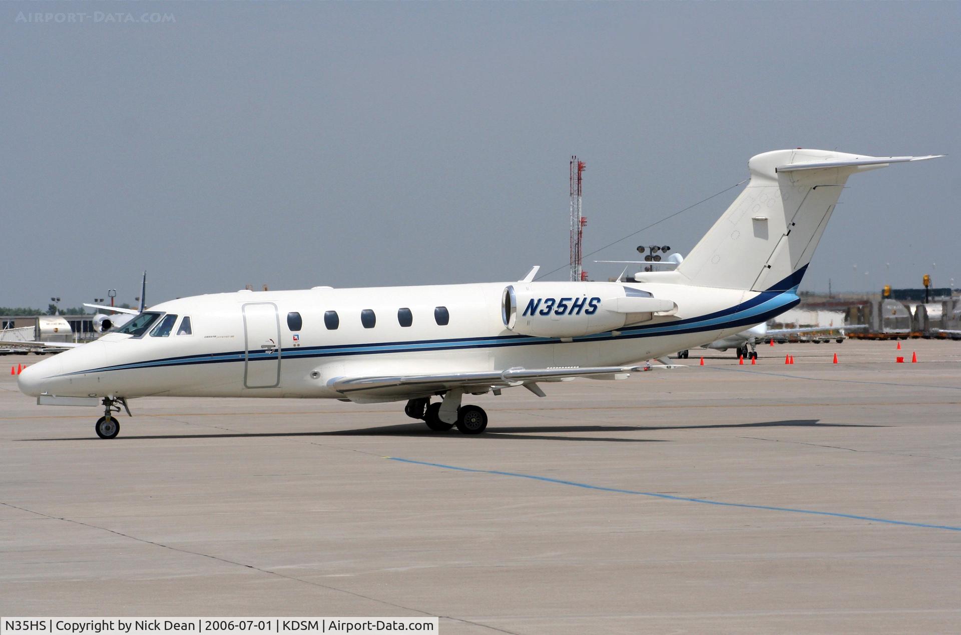 N35HS, 1996 Cessna 650 C/N 650-7072, KDSM