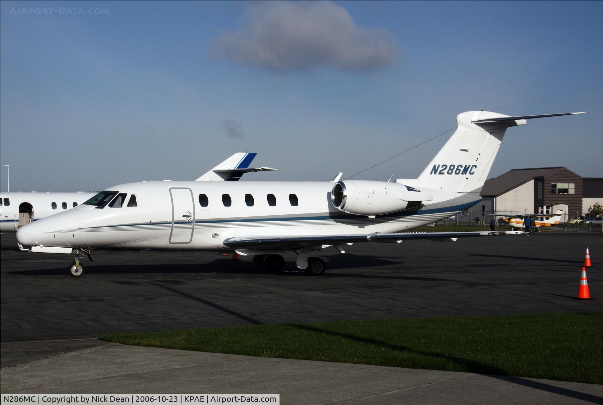N286MC, 1997 Cessna 650 C/N 650-7076, KPAE