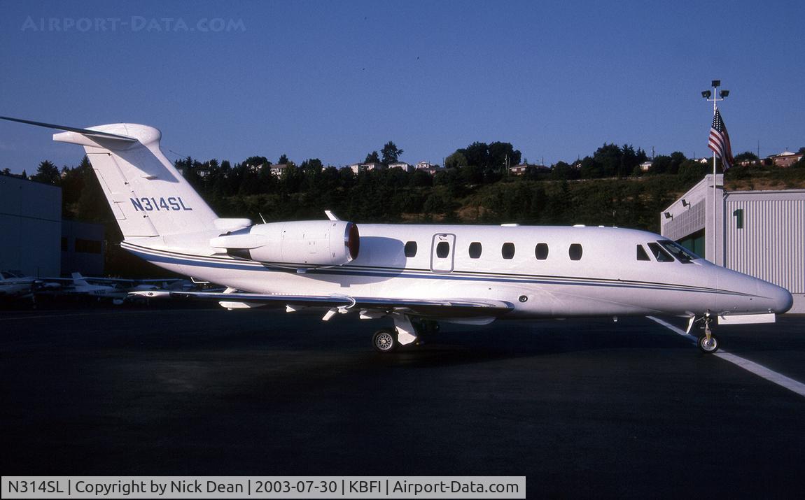 N314SL, 2000 Cessna 650 C/N 650-7115, KBFI