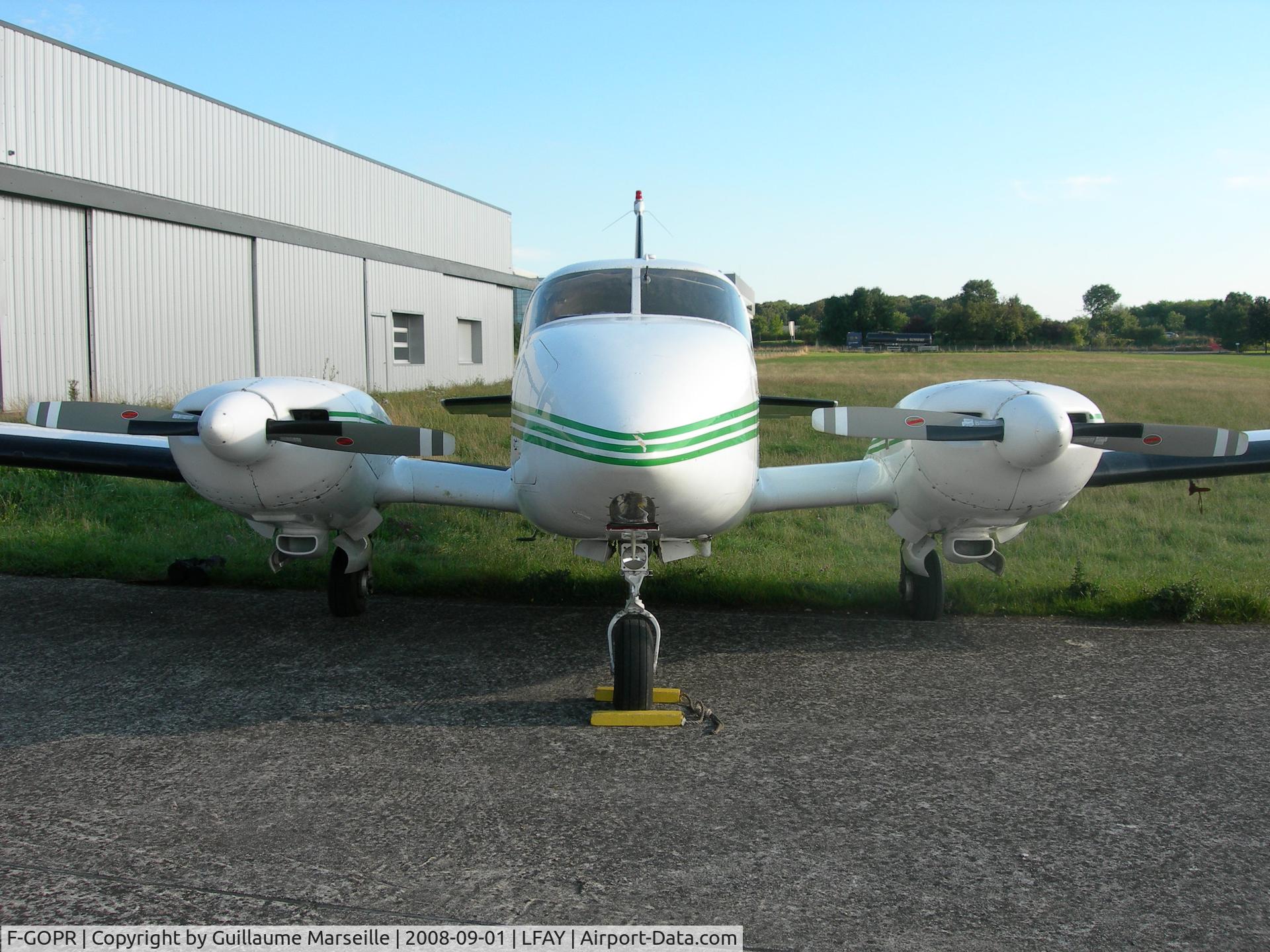 F-GOPR, 1971 Piper PA-23-250 Aztec E C/N 27-4727, Aircraft used for aerial survey in France