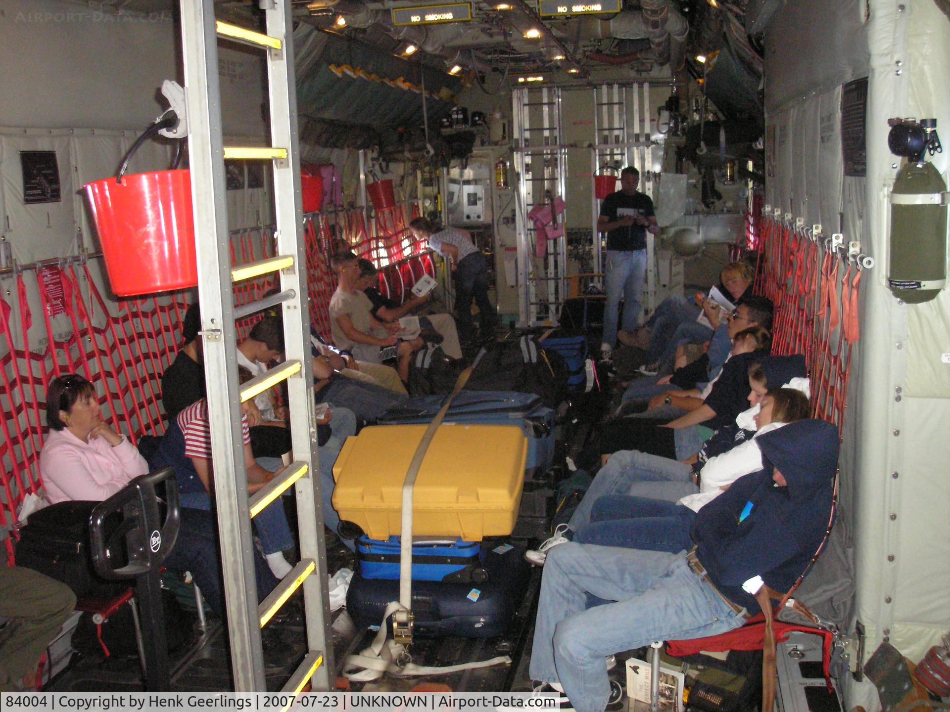 84004, Lockheed C-130H Hercules C/N 382-4881, Cabin