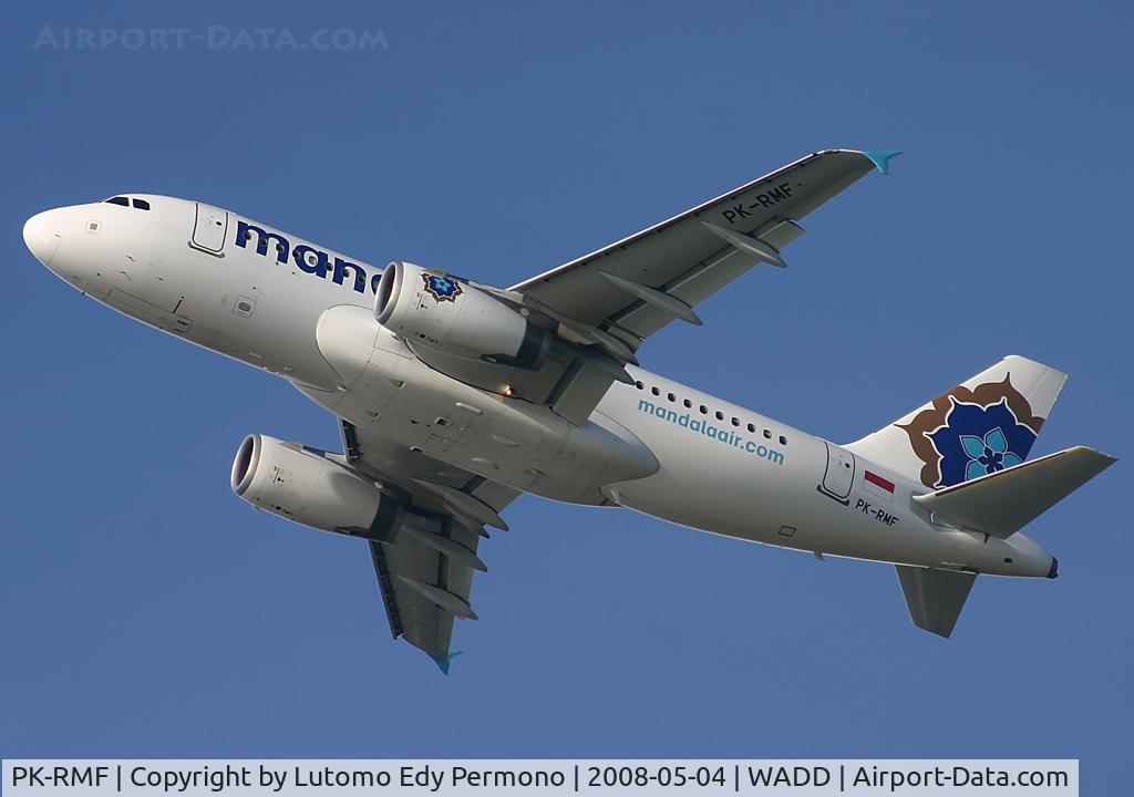 PK-RMF, 2007 Airbus A319-132 C/N 3317, Mandala Airlines