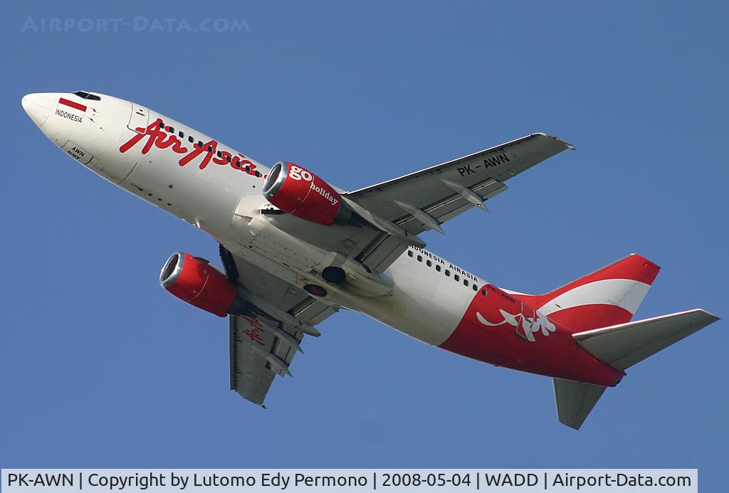 PK-AWN, 1992 Boeing 737-3L9 C/N 26442, Air Asia