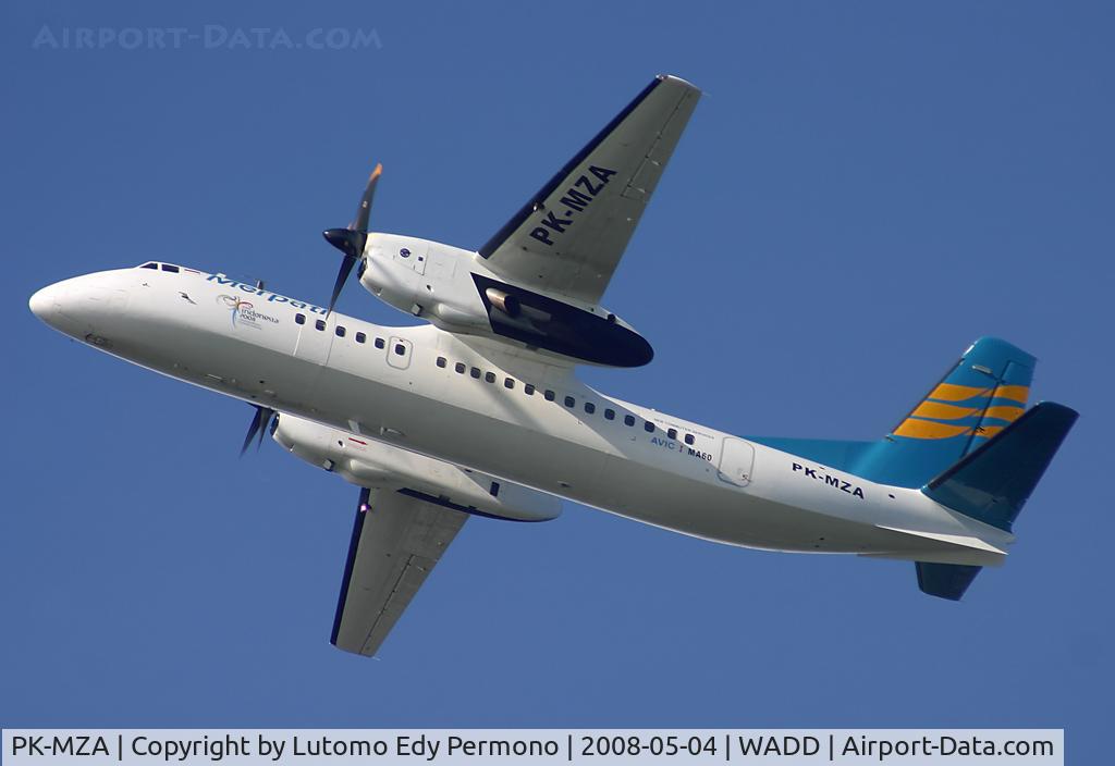 PK-MZA, 2007 Xian MA-60 C/N 0407, Merpati Nusantara