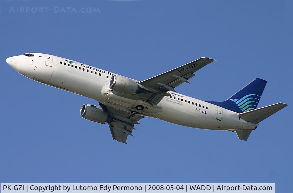 PK-GZI, 1998 Boeing 737-4M0 C/N 29204, Garuda Indonesia