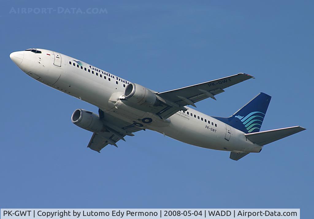 PK-GWT, 1995 Boeing 737-4K5 C/N 26316, Garuda Indonesia
