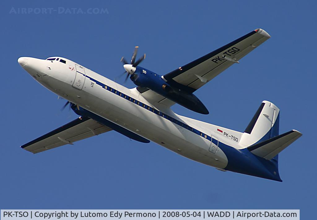 PK-TSO, 1990 Fokker 50 C/N 20186, Indonesian Air Transport