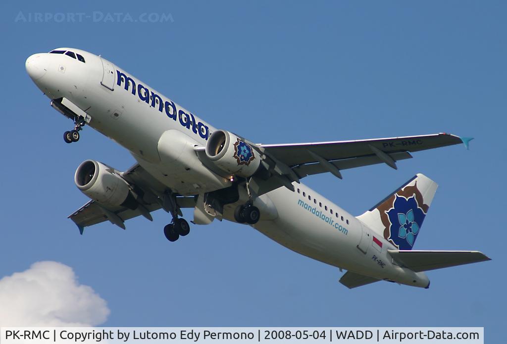 PK-RMC, 1992 Airbus A320-212 C/N 391, Mandala Air