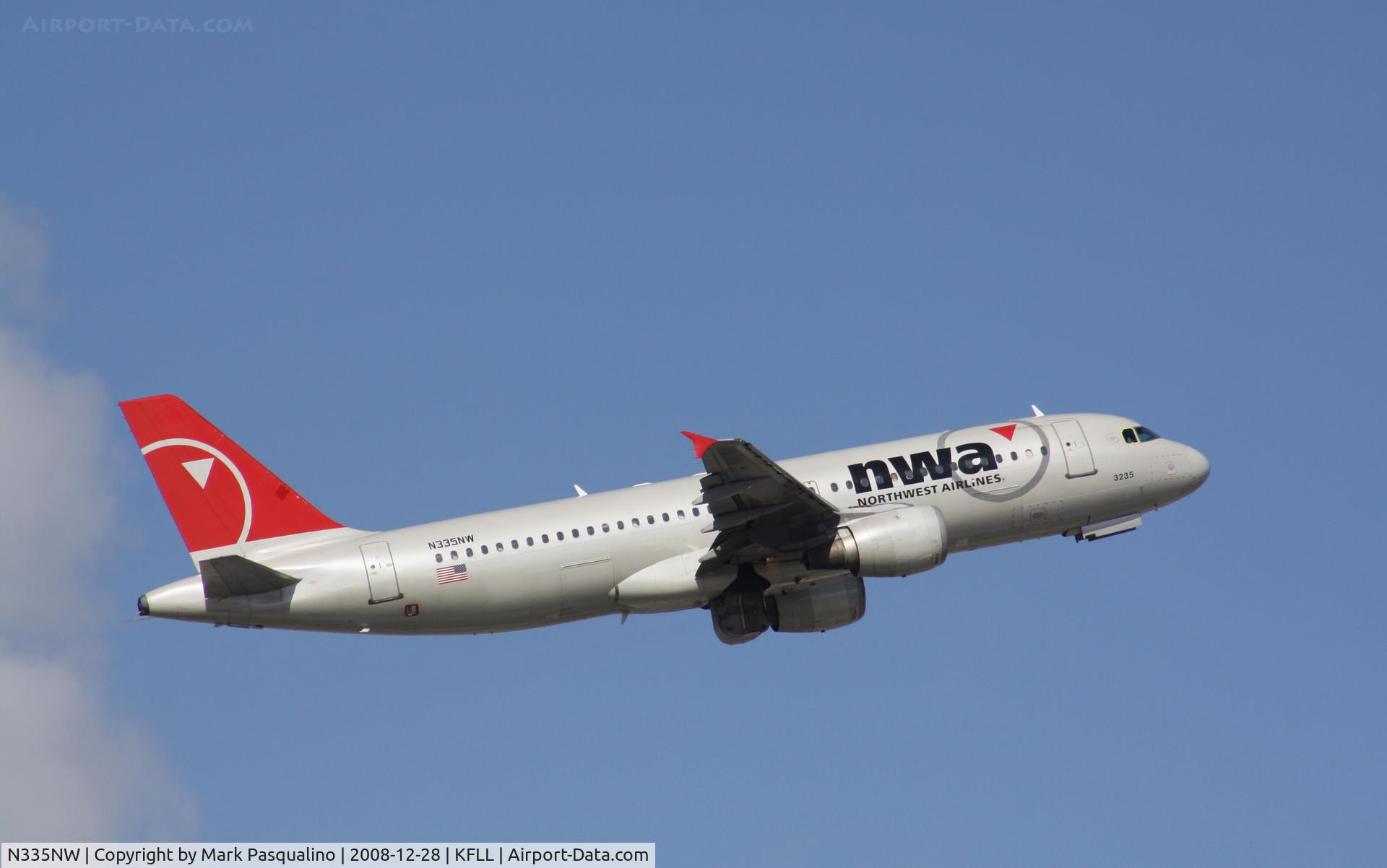 N335NW, 1992 Airbus A320-212 C/N 340, Airbus A320