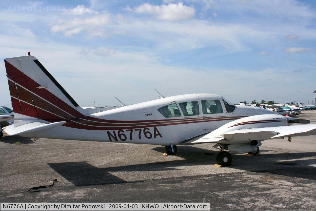 N6776A, 1979 Piper PA-23-250 Aztec C/N 27-7954088, Piper Aztec F