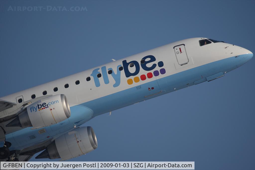 G-FBEN, 2008 Embraer 195LR (ERJ-190-200LR) C/N 19000213, Embraer ERJ-190-200LR
