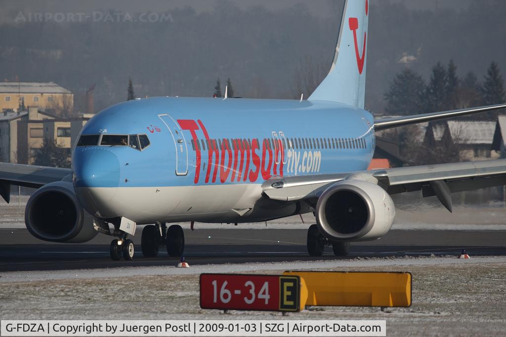 G-FDZA, 2007 Boeing 737-8K5 C/N 35134, Boeing 737-8K5