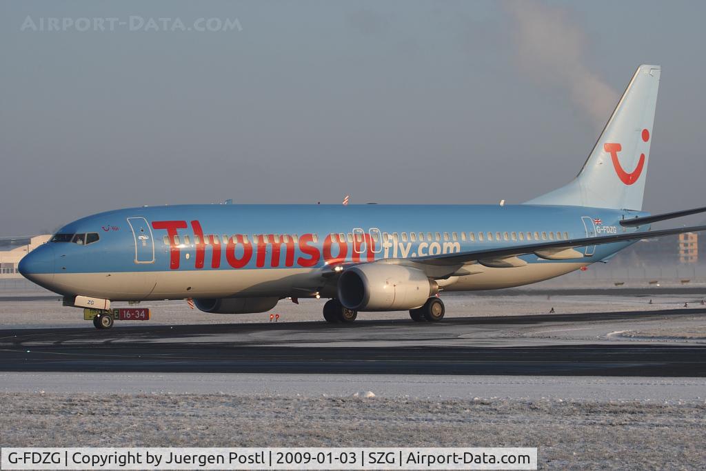 G-FDZG, 2008 Boeing 737-8K5 C/N 35139, Boeing 737-8K5(WL)